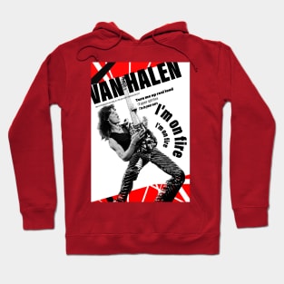 Van Halen on fire Hoodie